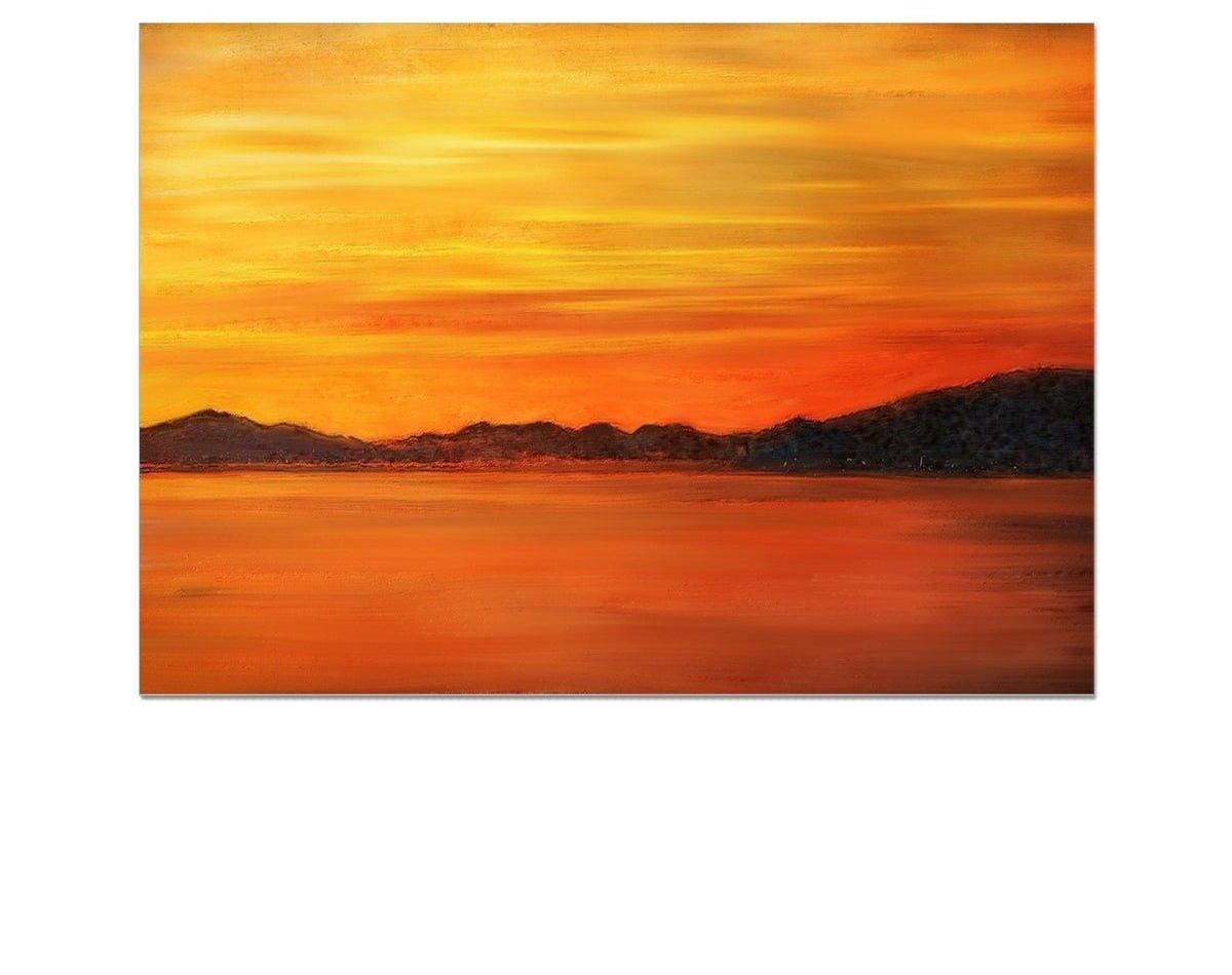 Loch Fyne Sunset Art Prints from my Lochs & Mountains Art Gallery Collection