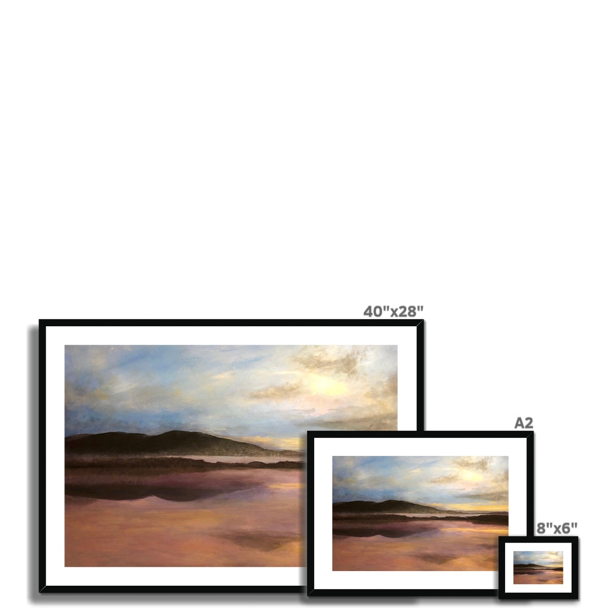 Loch Garten Painting | Framed & Mounted Prints From Scotland