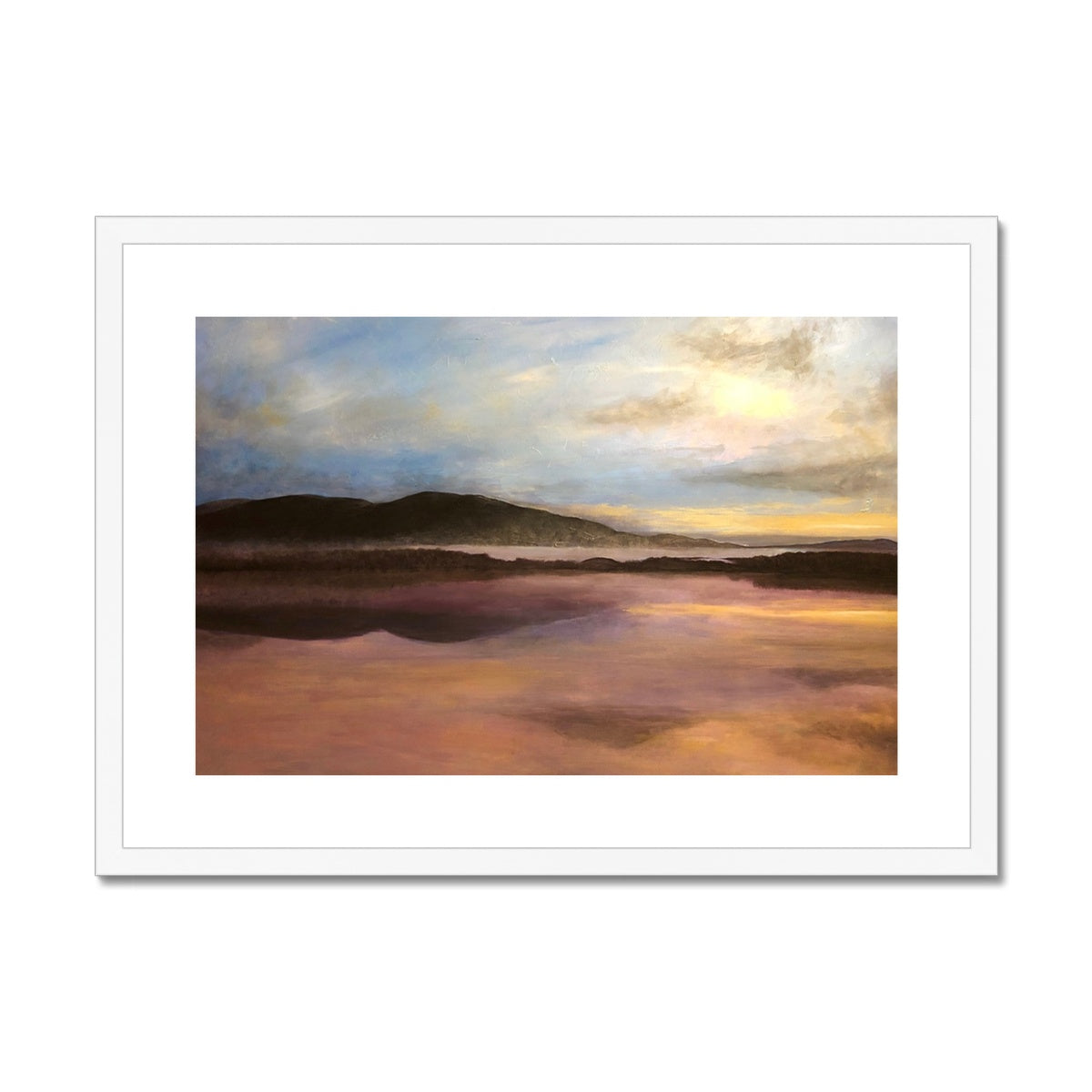 Loch Garten Painting | Framed &amp; Mounted Prints From Scotland