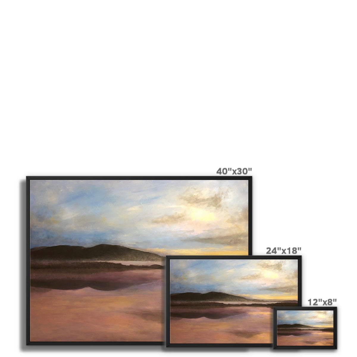 Loch Garten Painting | Framed Canvas Prints From Scotland