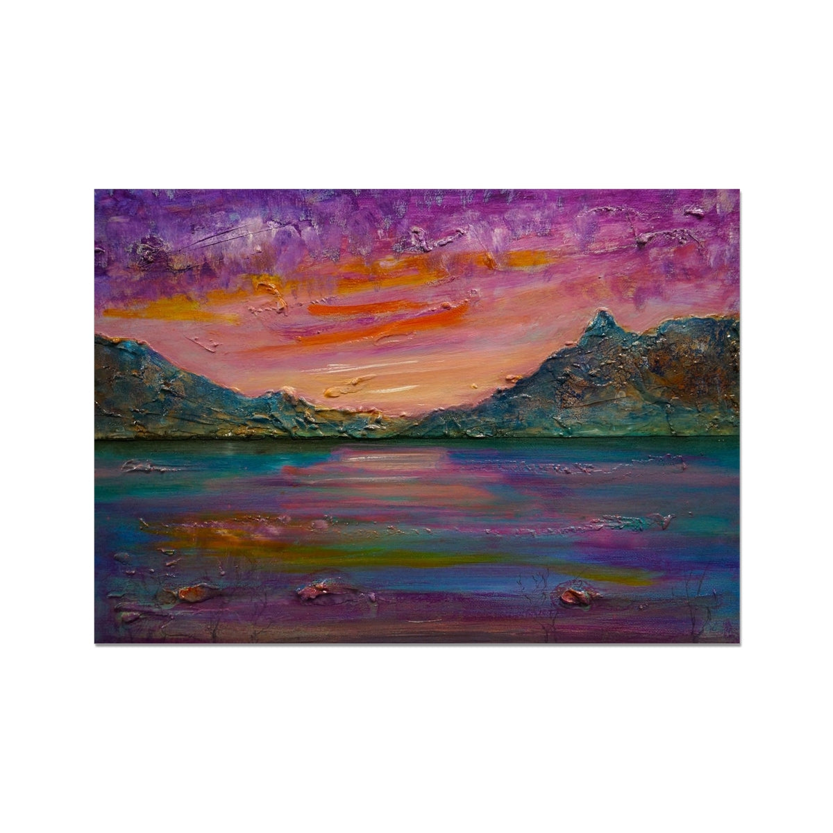 Loch Leven Sunset Prints