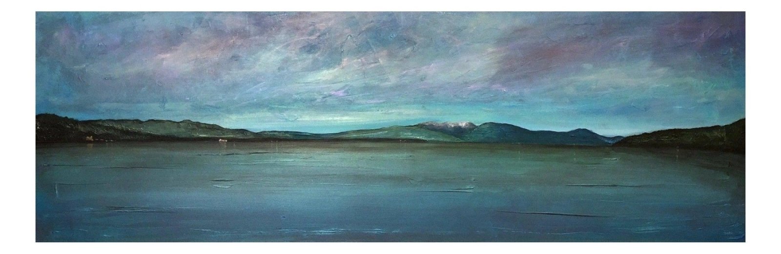 Loch Lomond From Balloch Castle Country Park-Panoramic Prints-Scottish Lochs & Mountains Art Gallery-Paintings, Prints, Homeware, Art Gifts From Scotland By Scottish Artist Kevin Hunter