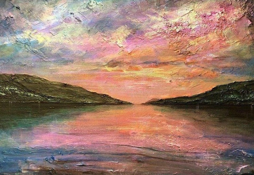 Loch Ness Dawn Art Prints from my Lochs & Mountains Art Gallery Collection