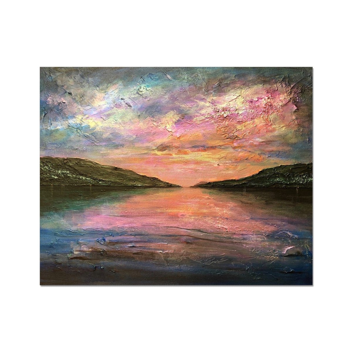 Loch Ness Dawn Painting | Artist Proof Collector Prints From Scotland