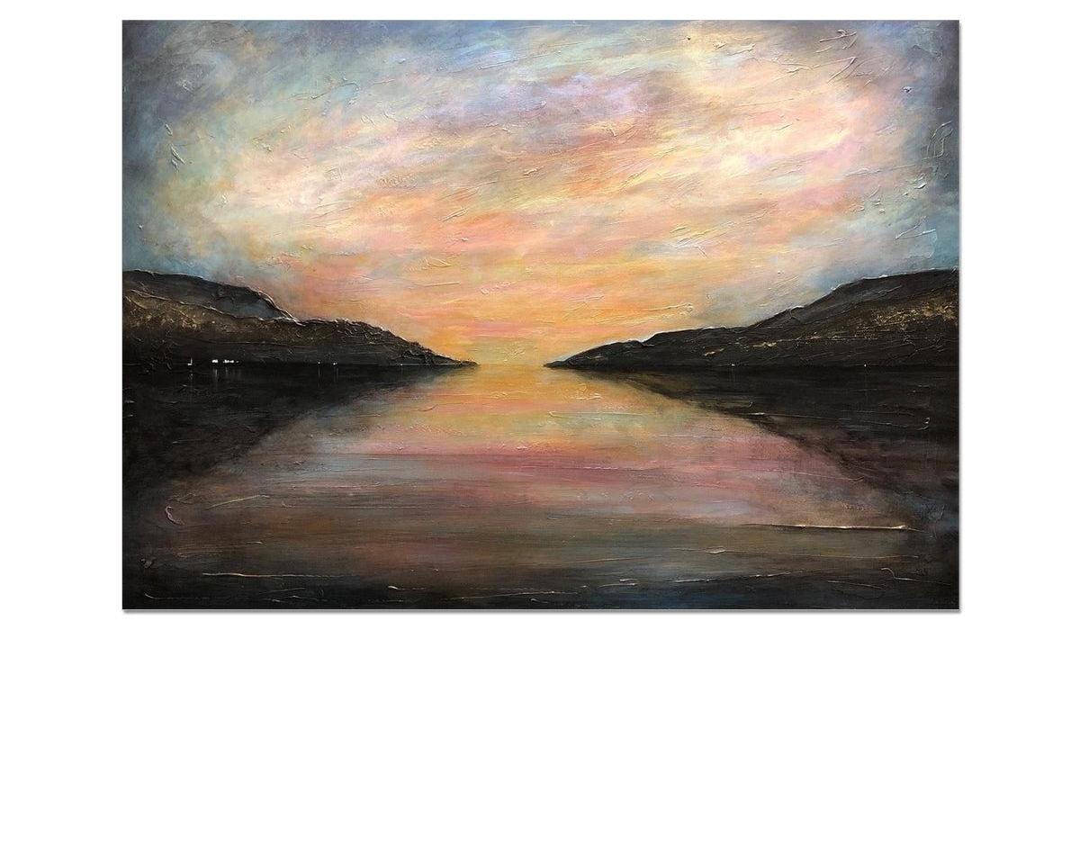 Loch Ness Glow-art-painting-scotland