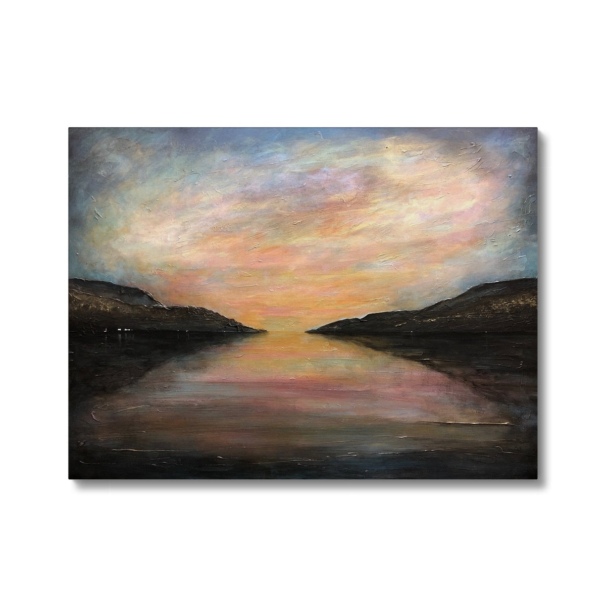 Loch Ness Glow Painting | Canvas From Scotland