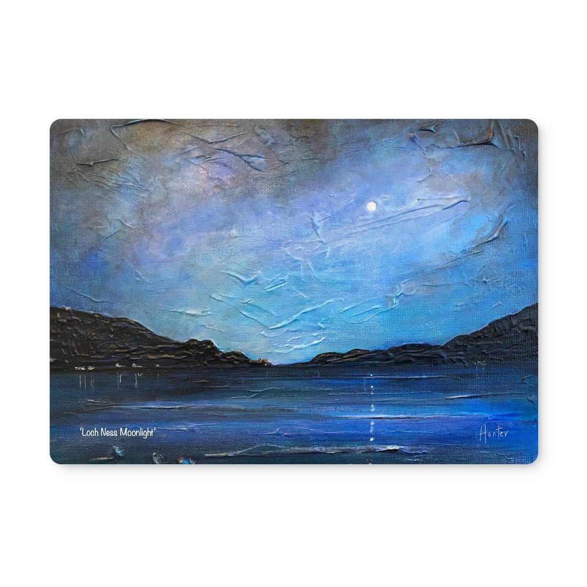 Loch Ness Moonlight Art Gifts Placemat