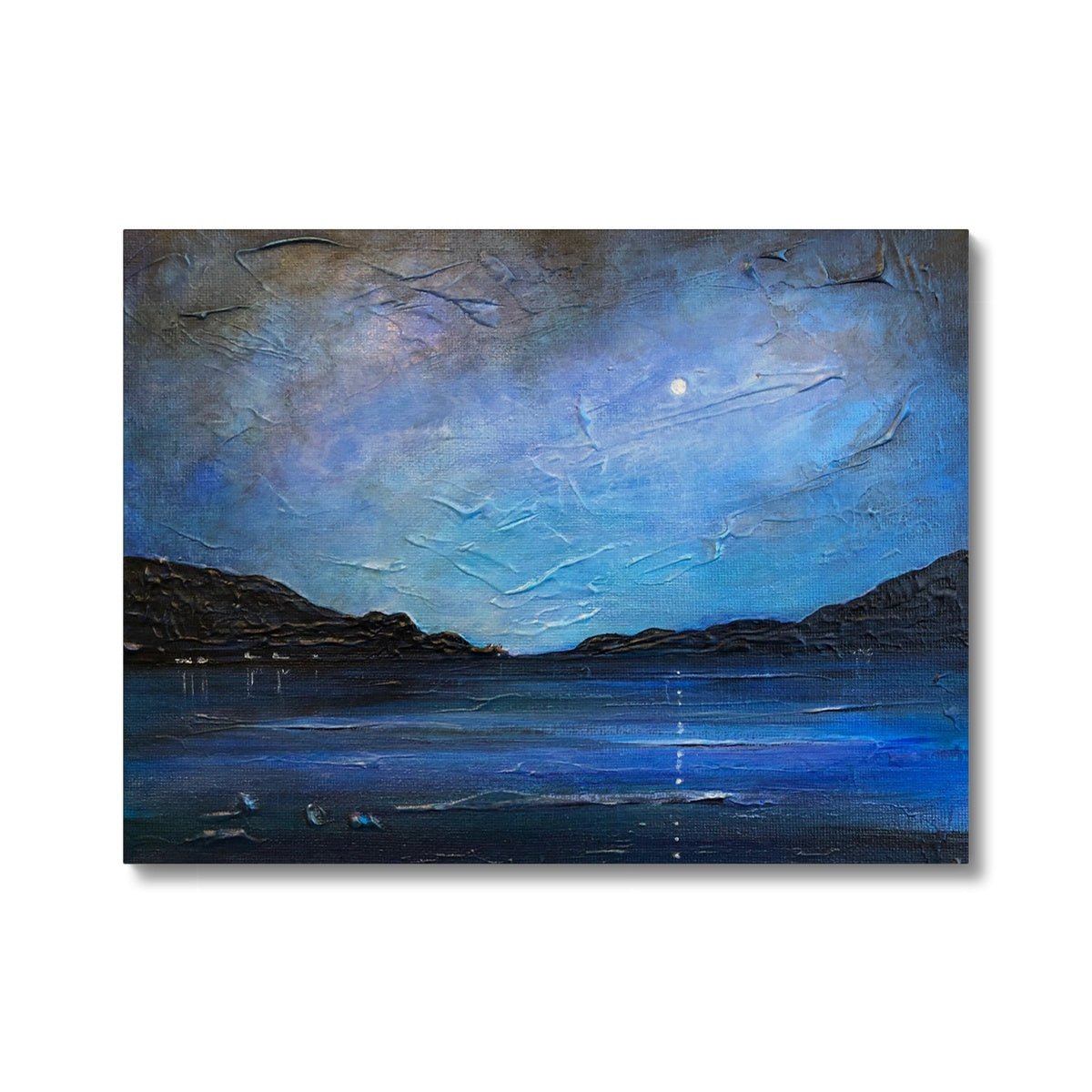 Loch Ness Moonlight Canvas