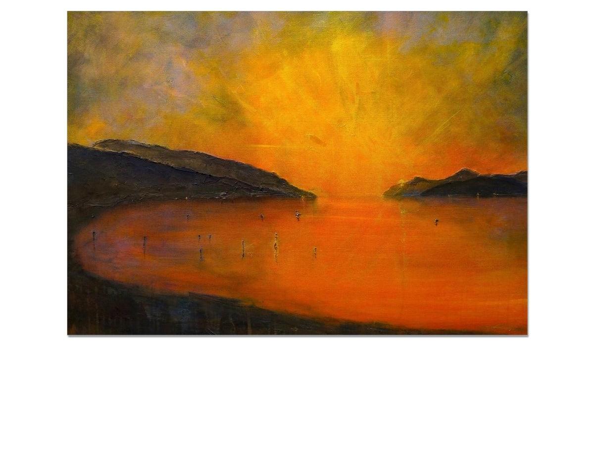 Loch Ness Sunset Art Prints