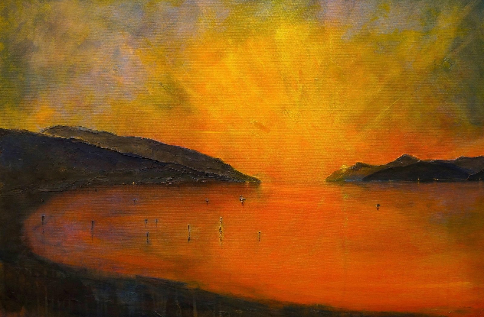 Loch Ness Sunset