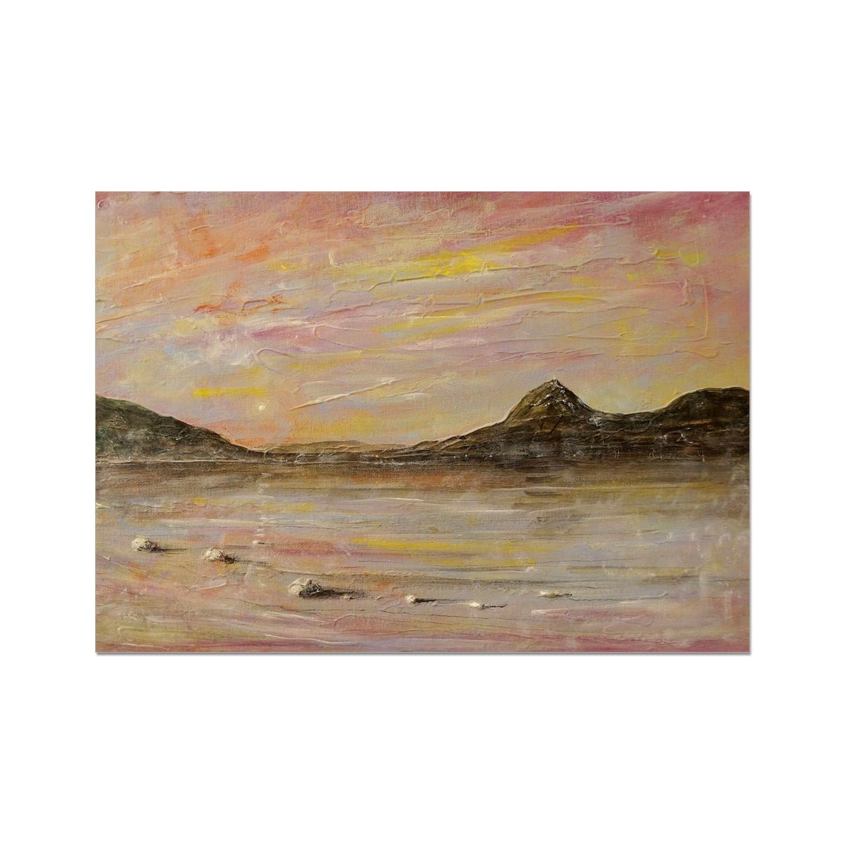 Loch Rannoch Dawn Painting | Fine Art Prints From Scotland