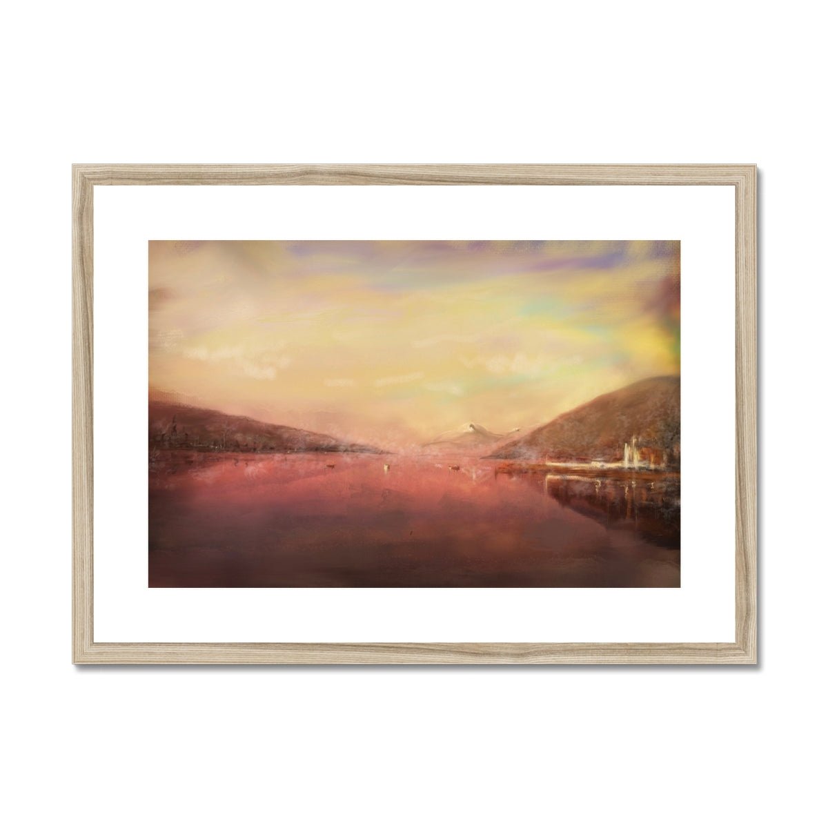 Loch Tay Painting | Framed & Mounted Prints From Scotland