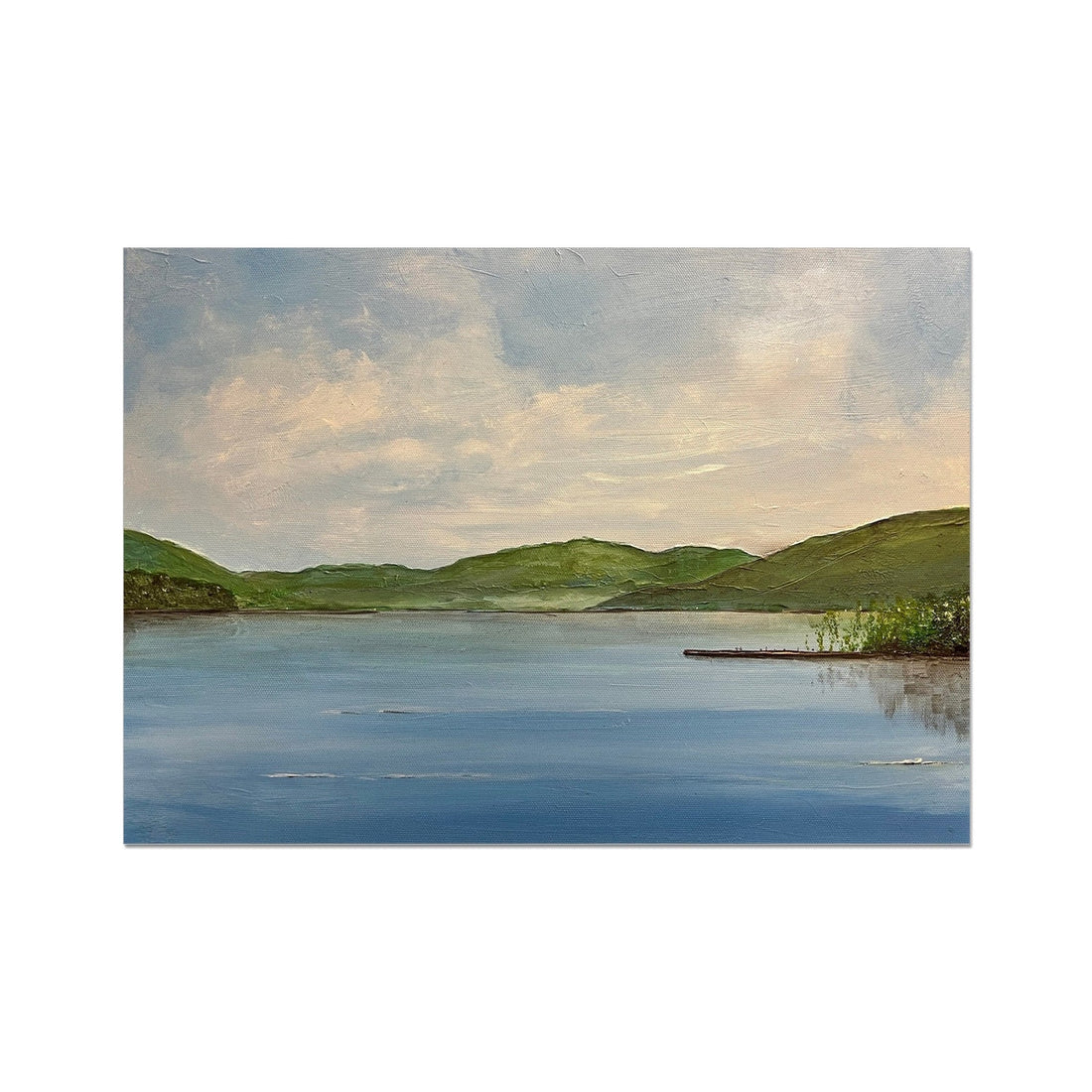 Loch Tay ii Prints | Scottish Lochs &amp; Mountains Art Gallery | Paintings, Prints, Homeware and Art Gifts From Scotland By Scottish Artist Kevin Hunter