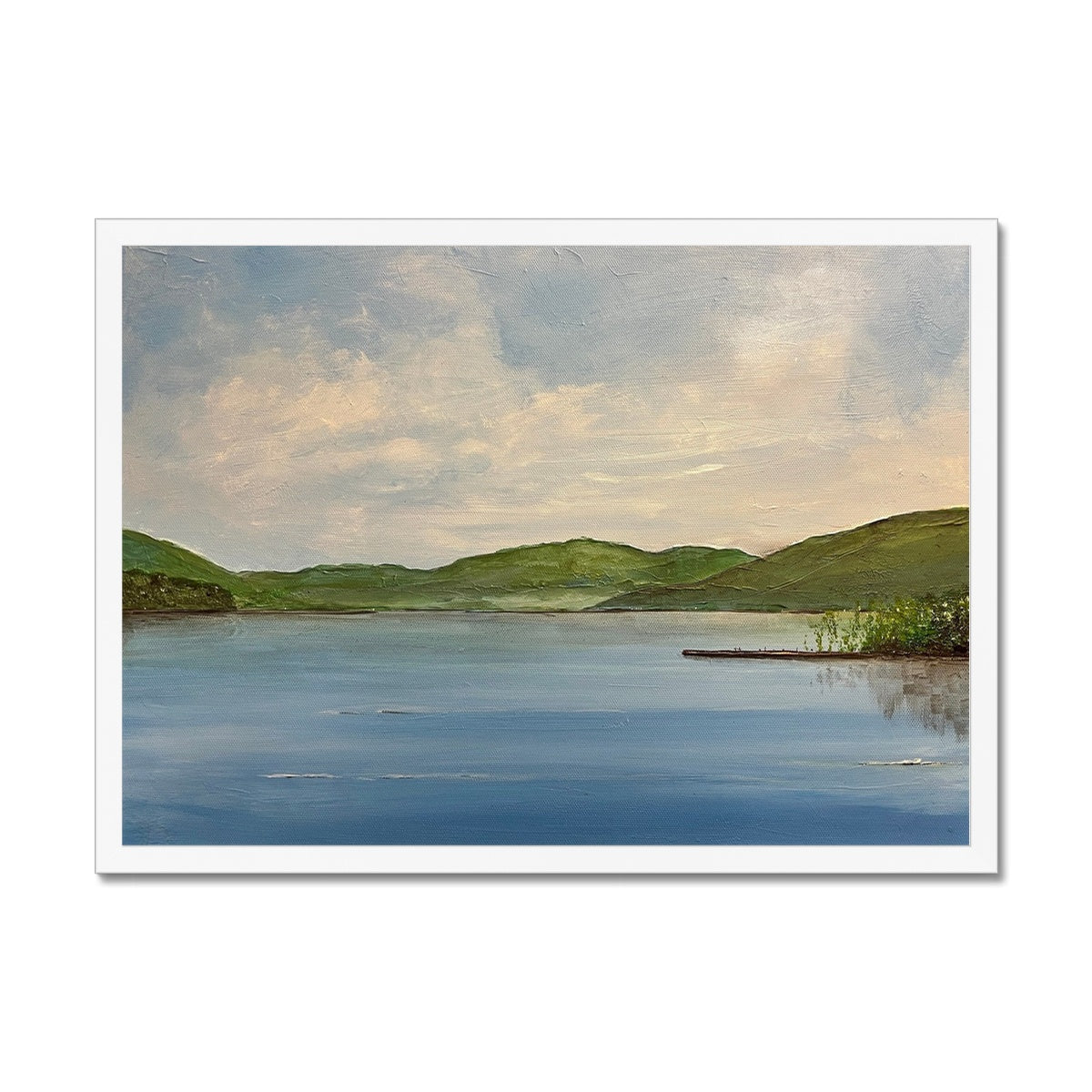 Loch Tay ii Painting | Framed Prints From Scotland