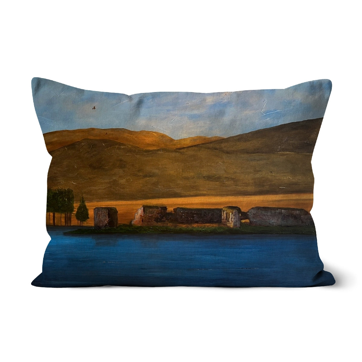 Lochindorb Castle Art Gifts Cushion