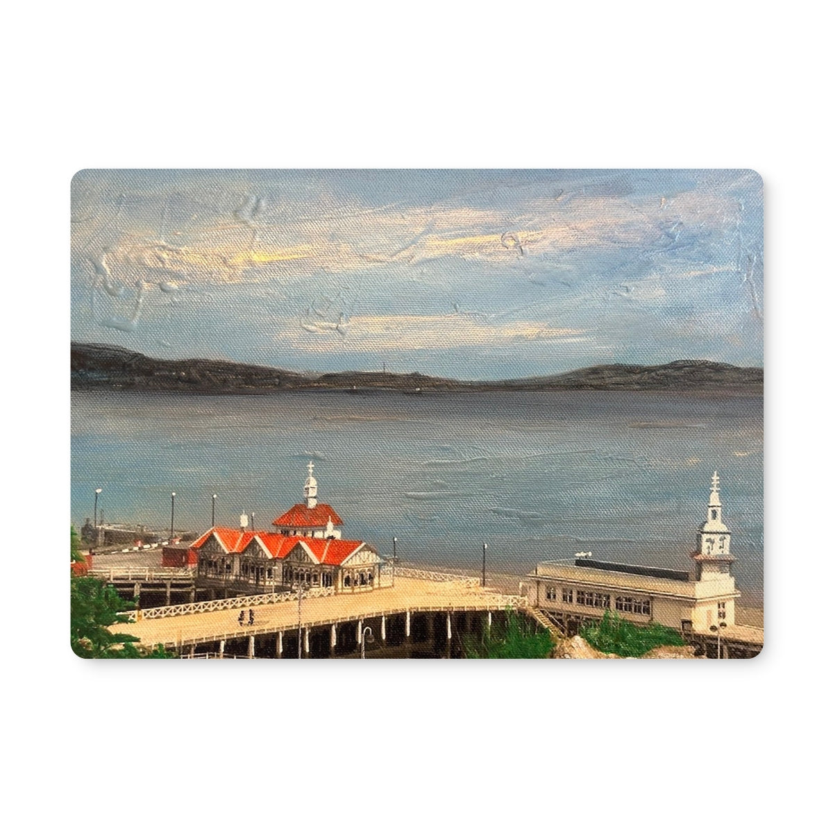 Looking From Dunoon | Scottish Art Gifts | Placemat | River Clyde Art Gallery | Paintings, Prints, Homeware and Art Gifts From Scotland By Scottish Artist Kevin Hunter