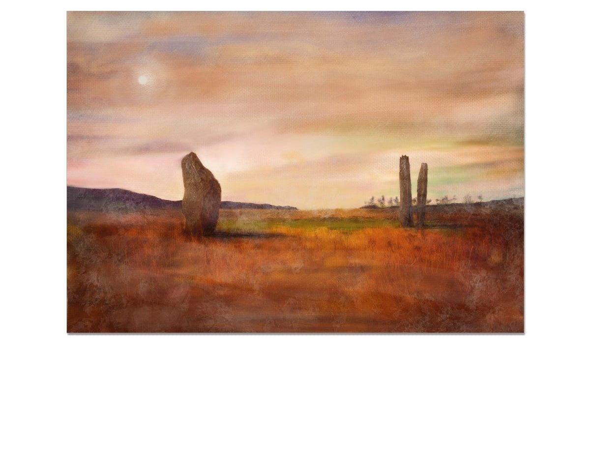 Machrie Moor Moonlight Art Prints from my Arran Art Gallery Collection