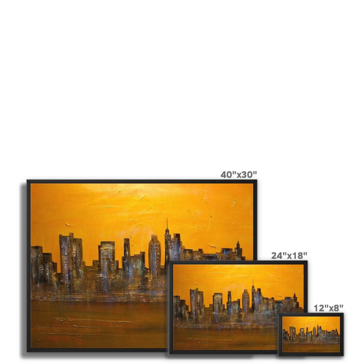 Manhattan Heat Painting | Framed Canvas Prints From Scotland