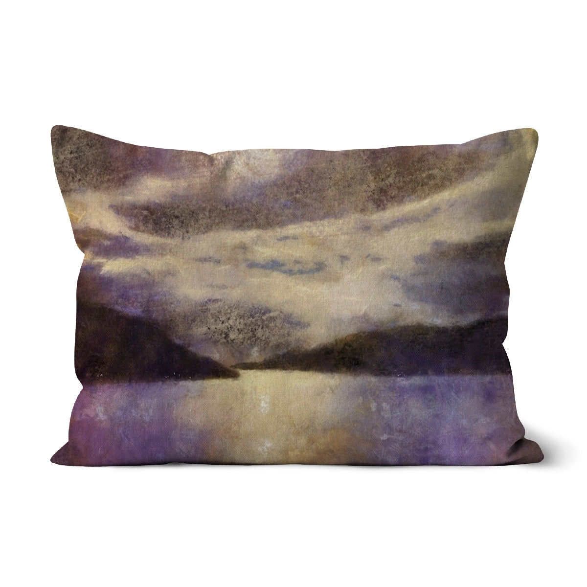 Moonlight Meets Lewis &amp; Harris Art Gifts Cushion | Hebridean Islands Art Gallery | Paintings, Prints, Homeware and Art Gifts From Scotland By Scottish Artist Kevin Hunter