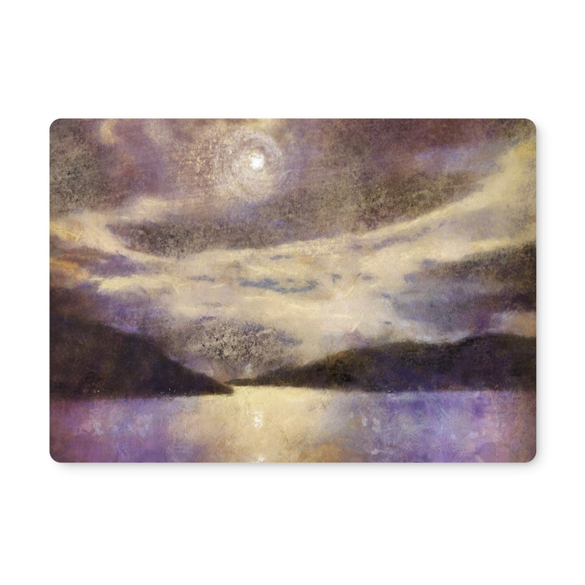 Moonlight Meets Lewis & Harris Art Gifts Placemat