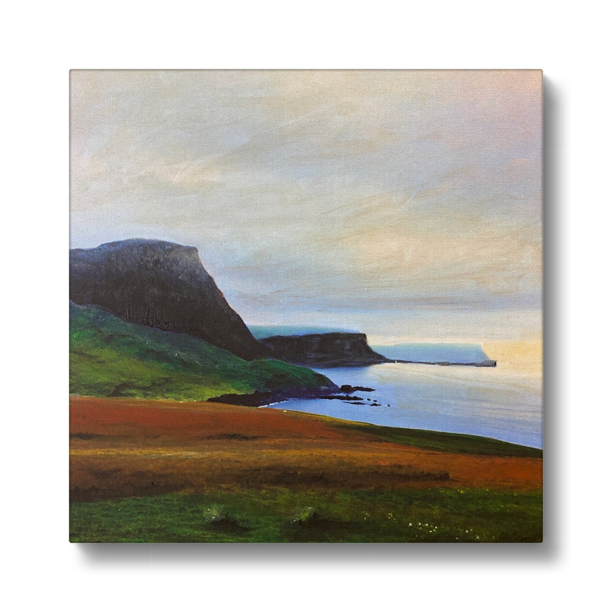 Neist Point Cliffs Skye Art Eco Canvas from my Skye Art Gallery Art Gallery Collection