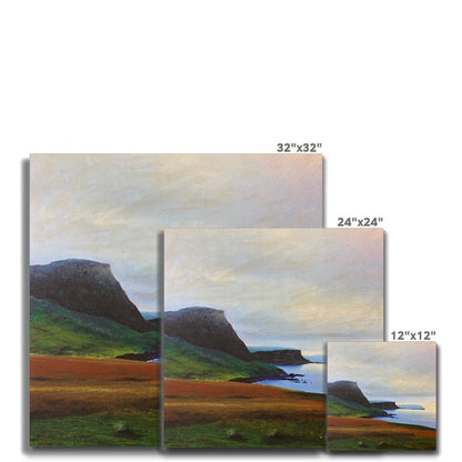 Neist Point Cliffs Skye Canvas