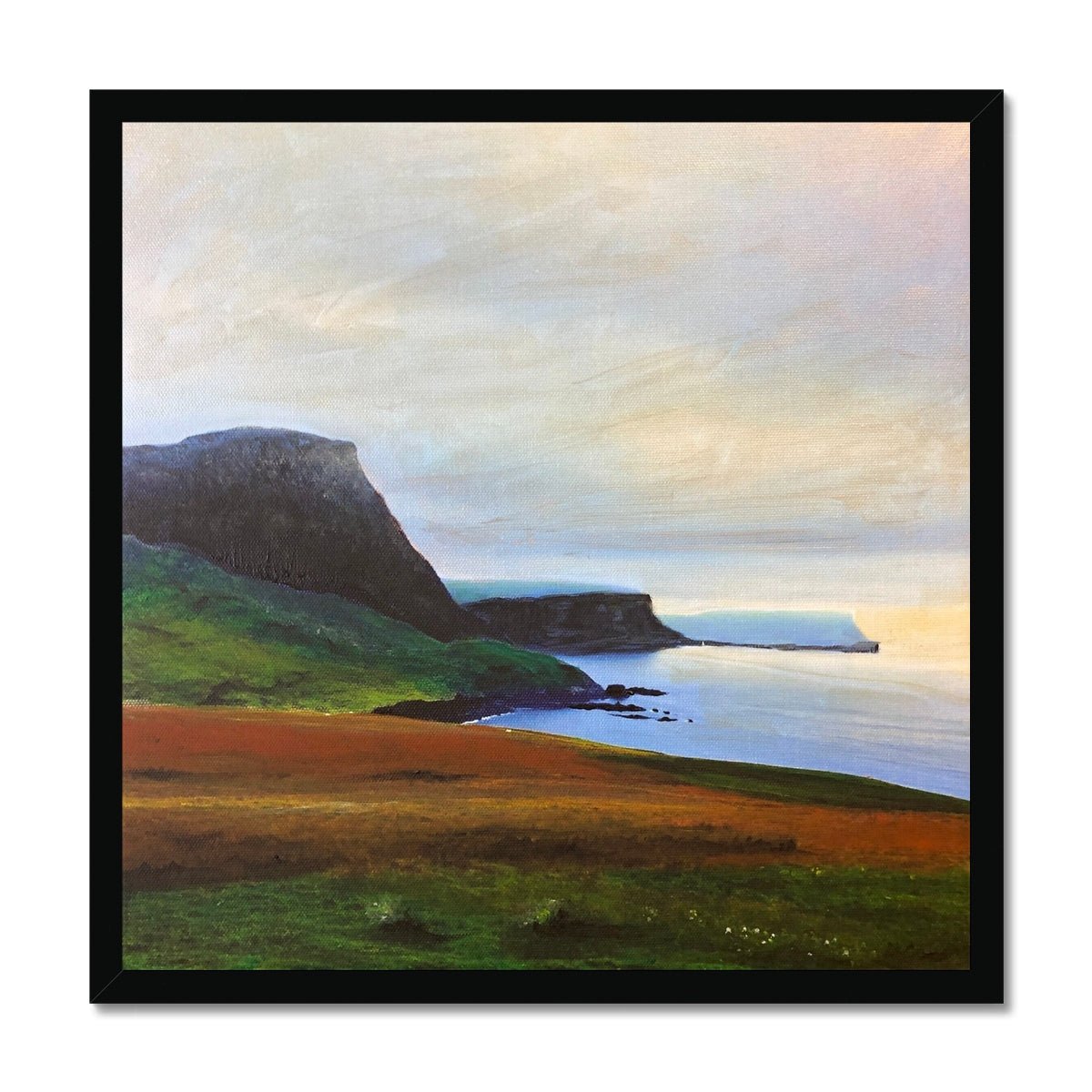 Neist Point Cliffs Skye Painting | Framed Prints From Scotland