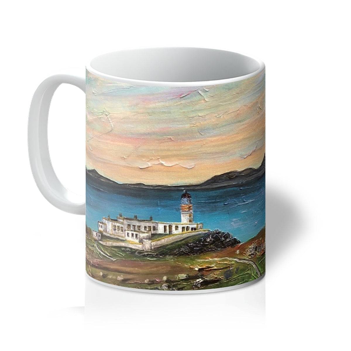 Neist Point Skye Art Gifts Mug-Mugs-Skye Art Gallery-11oz-White-Paintings, Prints, Homeware, Art Gifts From Scotland By Scottish Artist Kevin Hunter