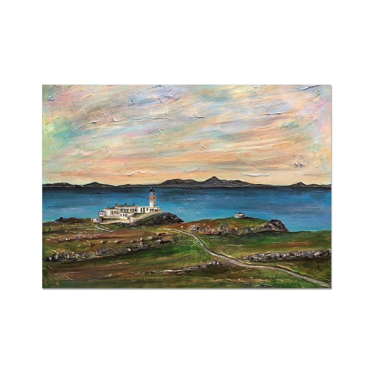 Neist Point Skye Painting | Signed Art Prints From Scotland | By Scottish Artist Hunter