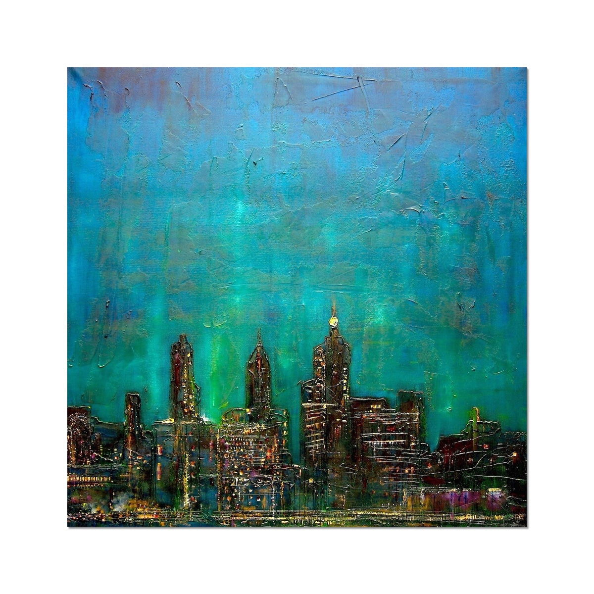 New York Nights Painting | Fine Art Prints From Scotland