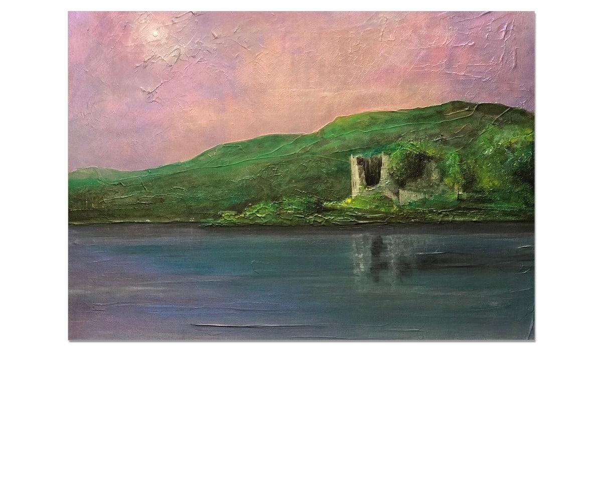 Old Castle Lachlan-art-painting-scotland