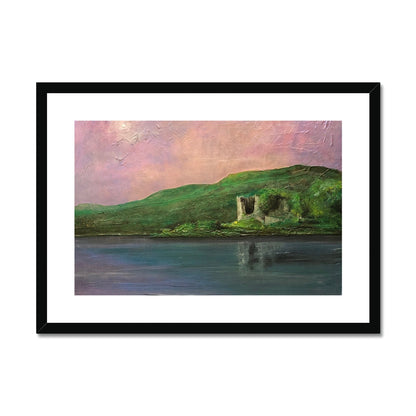 Old Castle Lachlan Painting | Framed &amp; Mounted Prints From Scotland