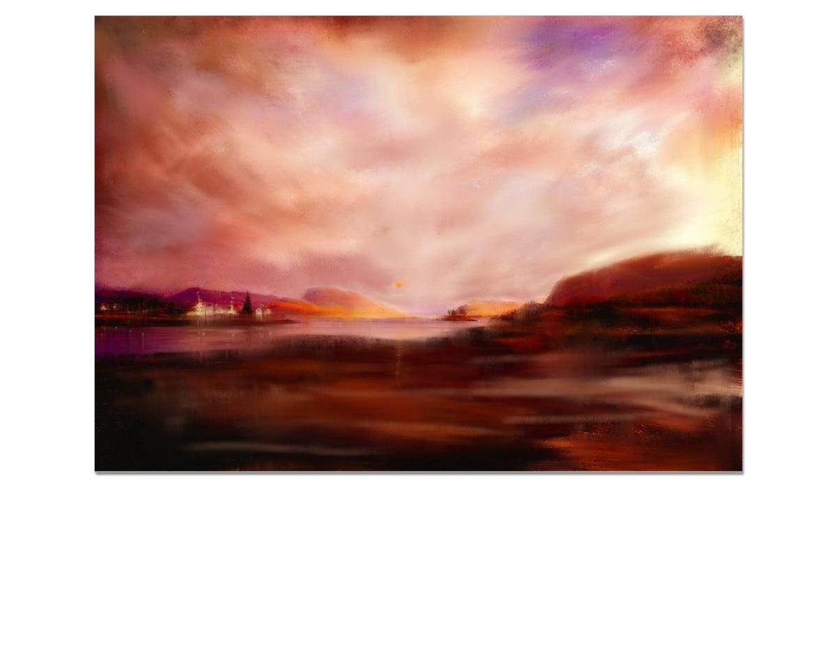 Plockton Sunset Art Prints from my Highlands & Lowlands Art Gallery Collection