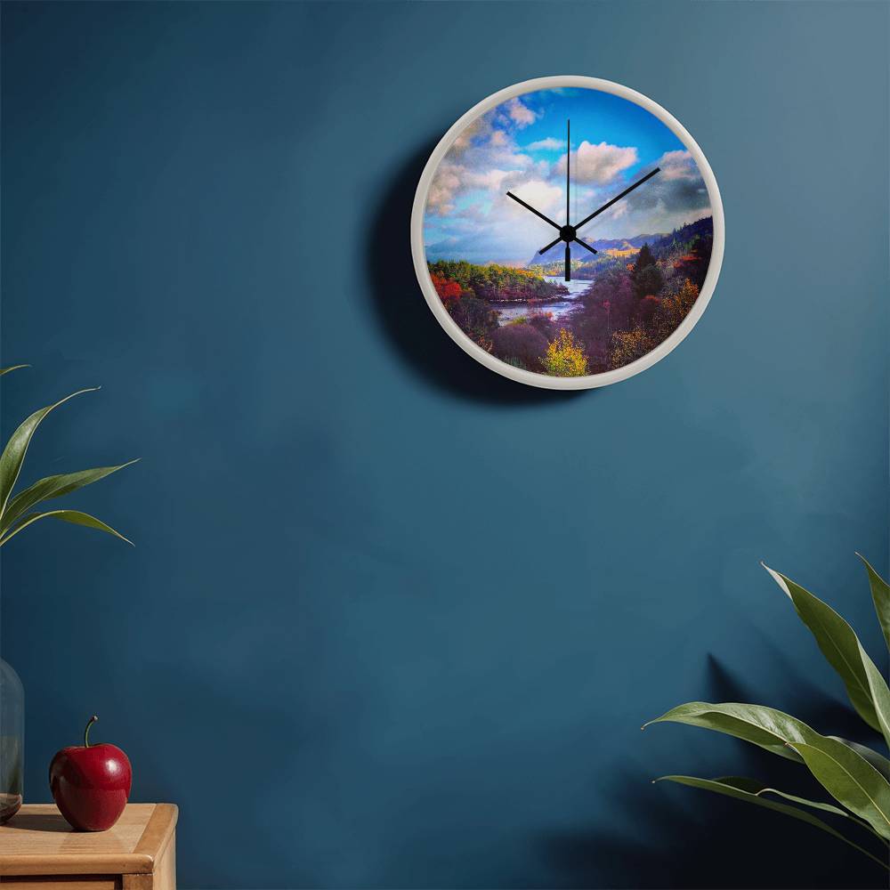 Plockton | Wall Art Clock | Scotland