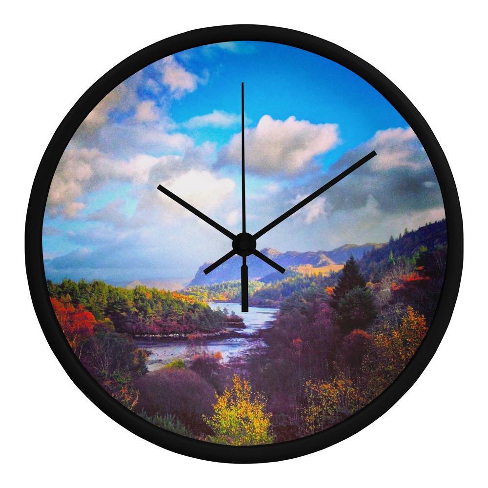 Plockton | Wall Art Clock | Scotland