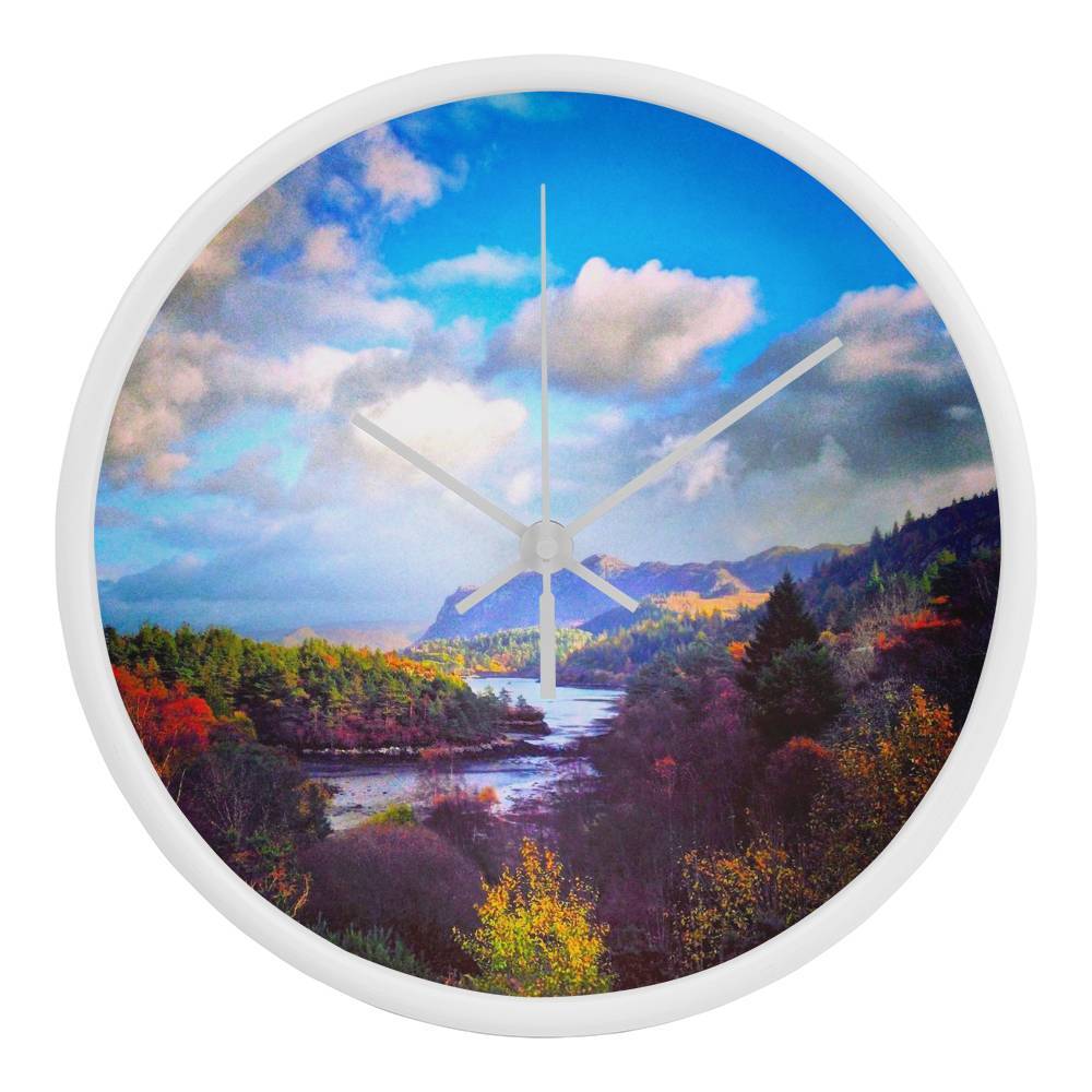 Plockton | Wall Art Clock | Scotland