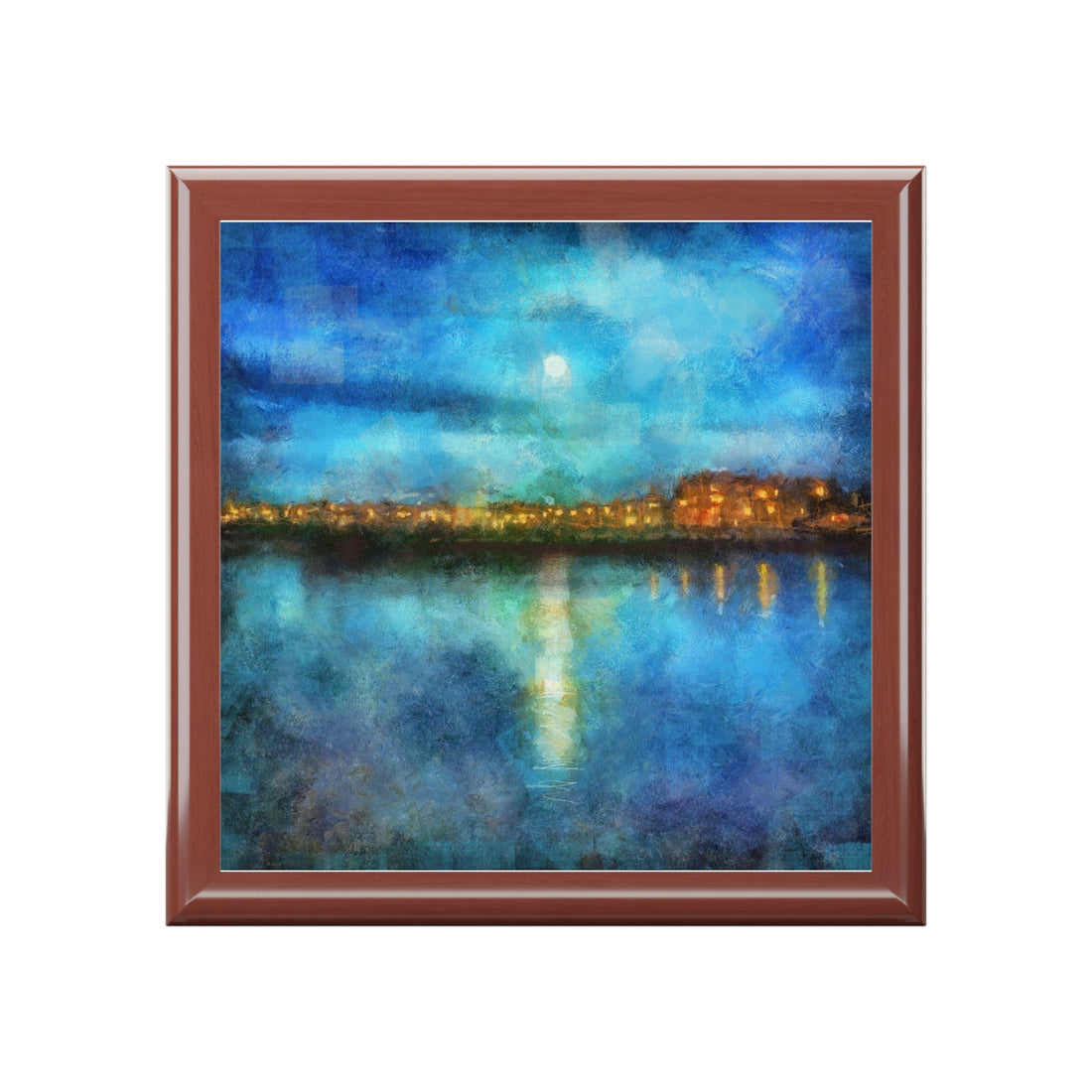 Portobello Moonlight | Art Jewellery Box | Scotland