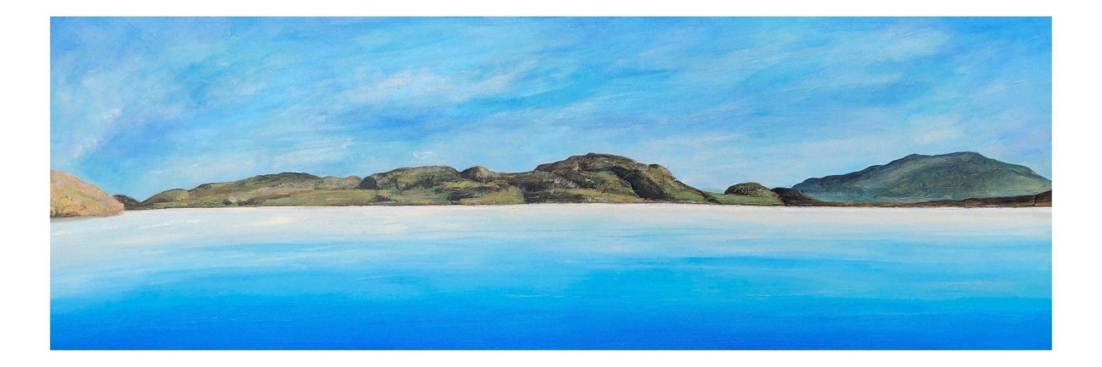 Reef Beach Lewis | Panoramic Painting & Art Prints