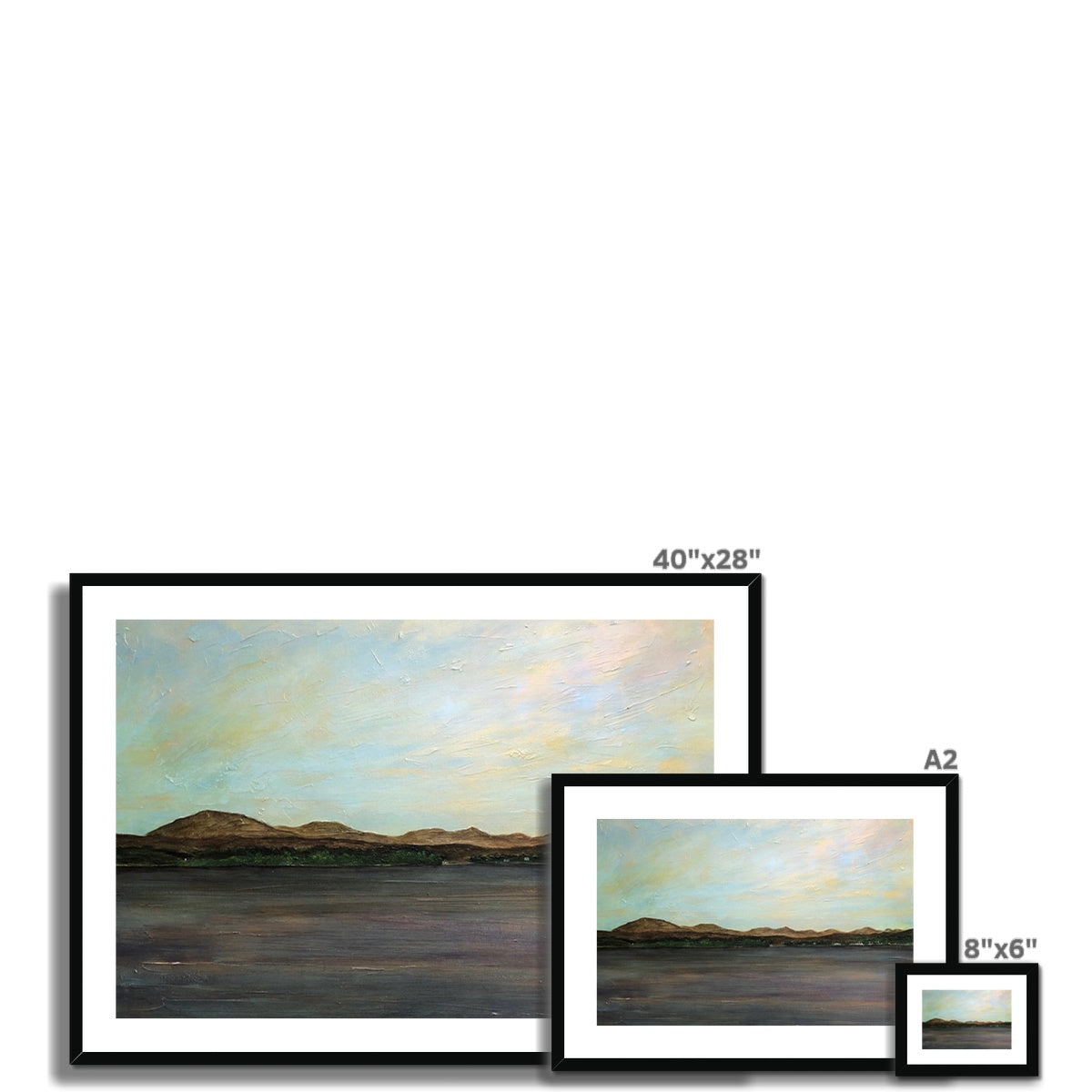 Rhu Painting | Framed &amp; Mounted Prints From Scotland