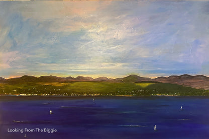 River Clyde Canvas Art Prints From Scotland-River Clyde Art Gallery