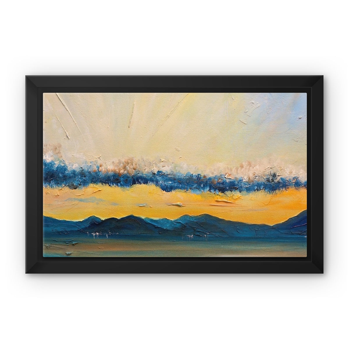 River Clyde From Skelmorlie Painting | Framed Canvas From Scotland