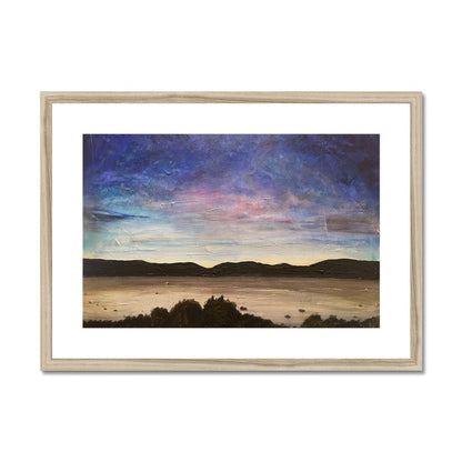 River Clyde Twilight Painting | Framed &amp; Mounted Prints From Scotland