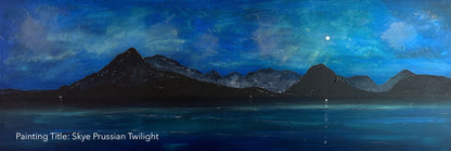 Skye Panoramic Scottish Landscape Art Prints-Glencoe Art Gallery