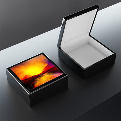 Skye Sunset | Art Jewellery Box | Scotland