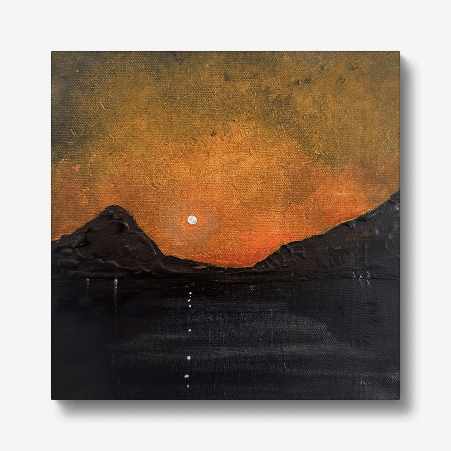 Skye Twilight Original Scottish Landscape Painting