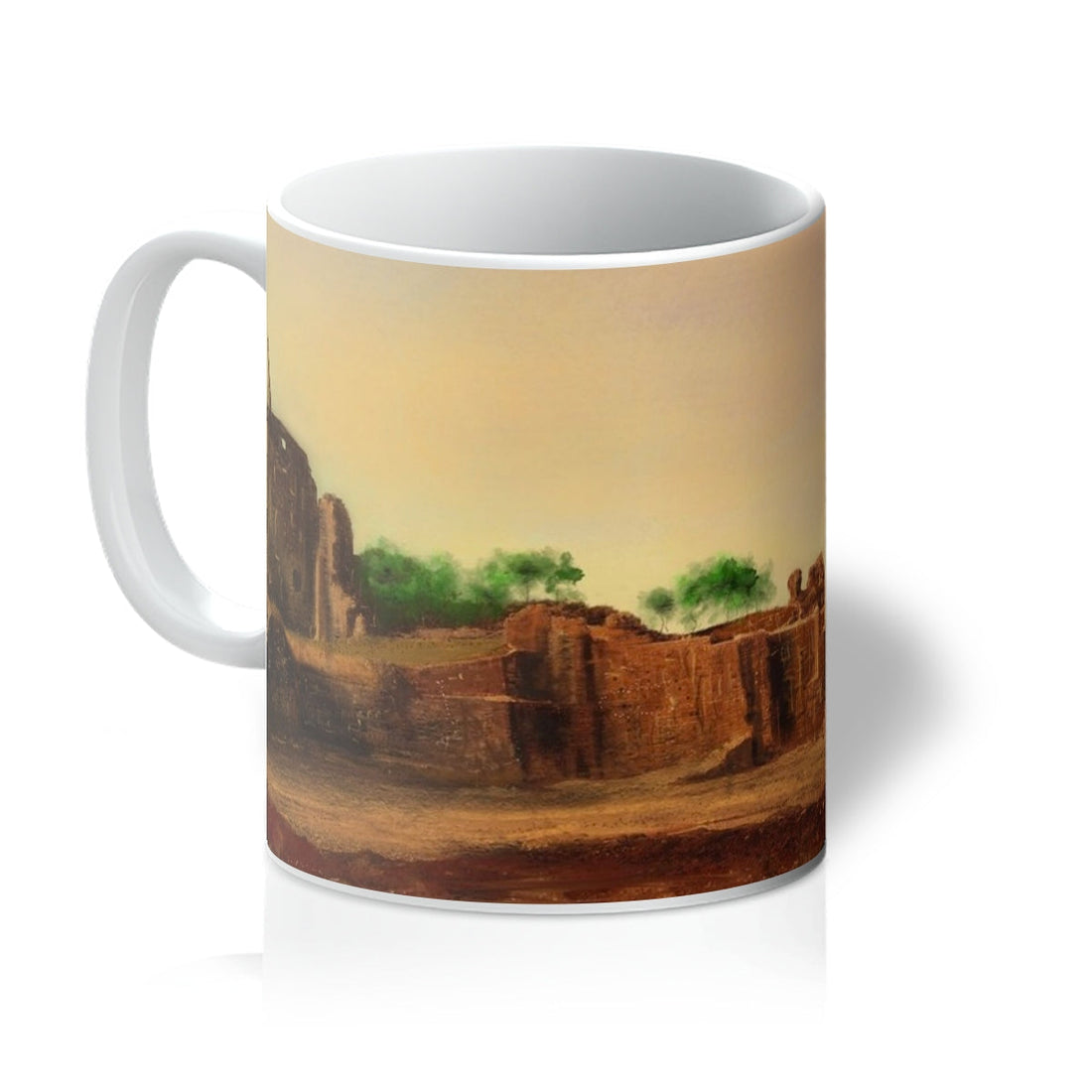 St Andrews Castle Art Gifts Mug | Historic &amp; Iconic Scotland Art Gallery | Paintings, Prints, Homeware and Art Gifts From Scotland By Scottish Artist Kevin Hunter