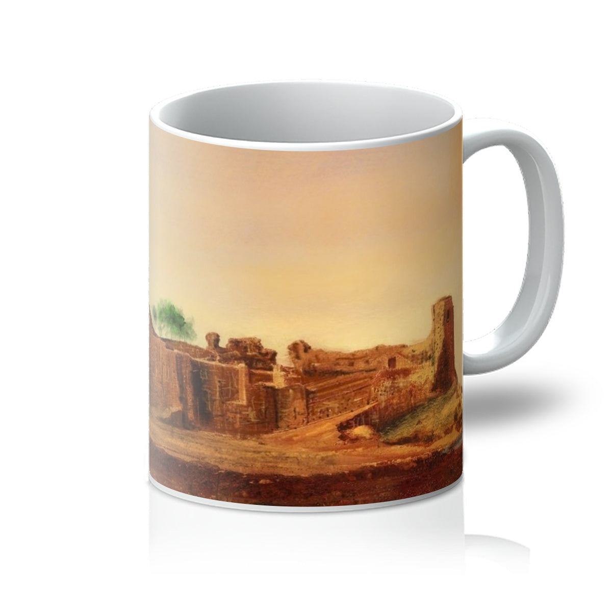 St Andrews Castle Art Gifts Mug | Historic & Iconic Scotland Art Gallery | Paintings, Prints, Homeware and Art Gifts From Scotland By Scottish Artist Kevin Hunter