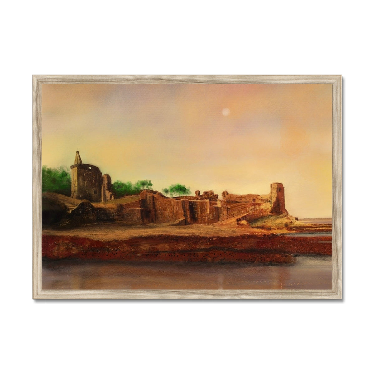 St Andrews Castle Painting | Framed Prints From Scotland