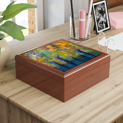 Stenness Moonlight | Art Jewellery Box | Scotland