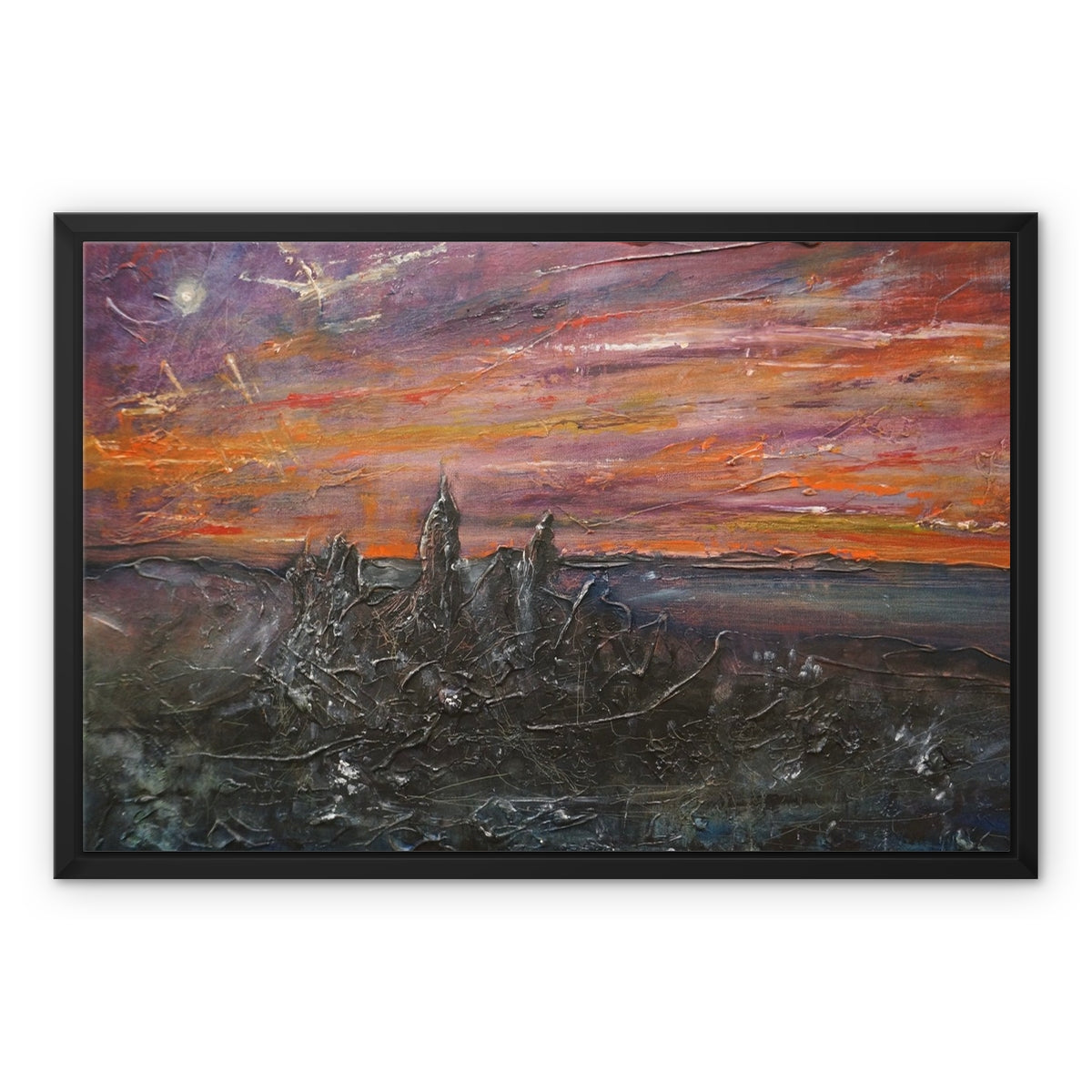 Storr Moonlight Skye Painting | Framed Canvas Prints From Scotland